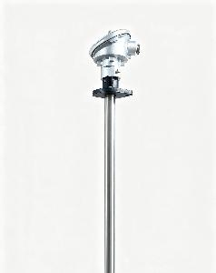 Termocupla de inserción JUMO con cabezal tipo A, tipo K doble de -200 a 1200 °C