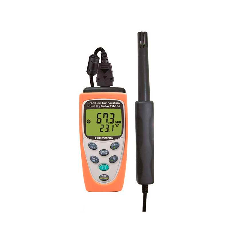 Medidor de humedad de temperatura de precisión