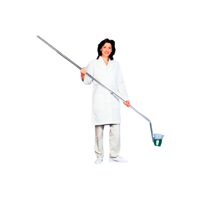 Muestreador telescópico para toma de muestra agua