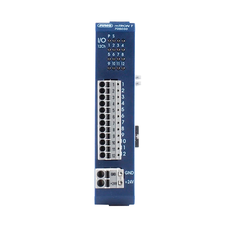 Módulo MTRON-T para 12 entradas o salidas binarias 0/24VDC configurables 
