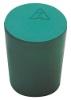 Stopper, Neoprene, Solid, Size 3, 12/pk