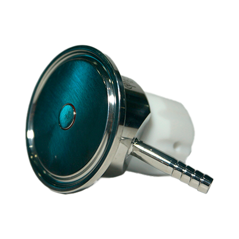 Válvula de muestreo con anillo tórico de 30°, salida de púa de manguera ASTM