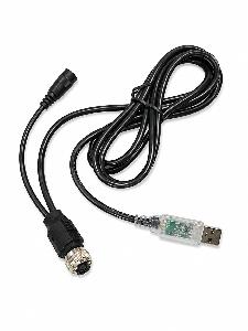 Adaptador de USB a RS485 con conector M12 para sensor JUMO digiline O-DO S10 