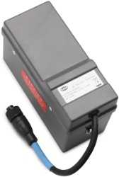 BATER?A DE PLOMO ?CIDO DE 12 VOLTIOS CON CONECTOR DE 3 PINES