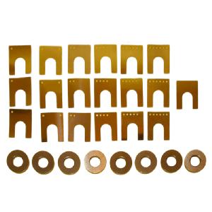 Kit de flejes/cuña para corrección de excentricidad en balanza de alta resolución IS de 300Kg