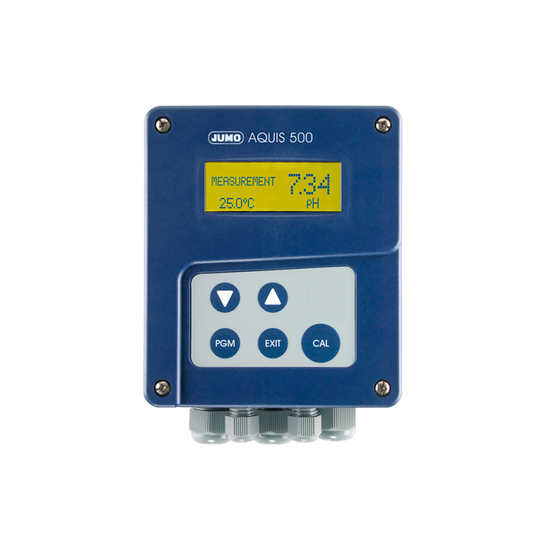 Controlador/Transmisor Jumo AQUIS 500 AS para sensores de 4-20mA