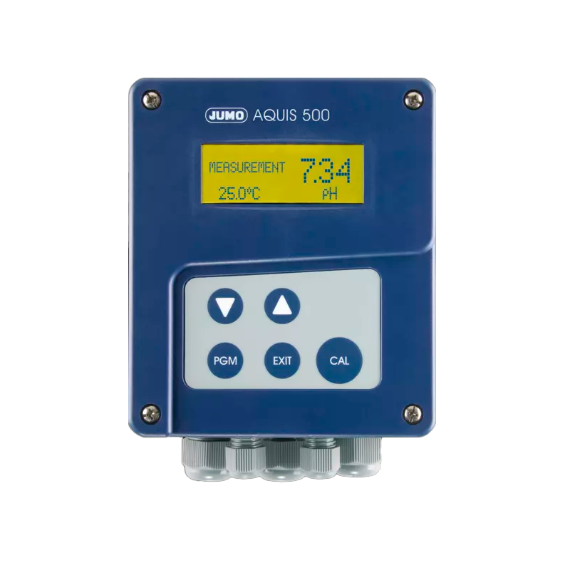 Controlador/Transmisor de PH, modelo AQUIS 500 PH para montaje en pared 