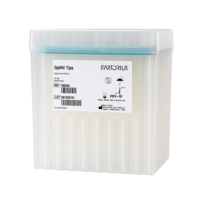 Punta Optifit, 100-5000 µl pk/50 unidades