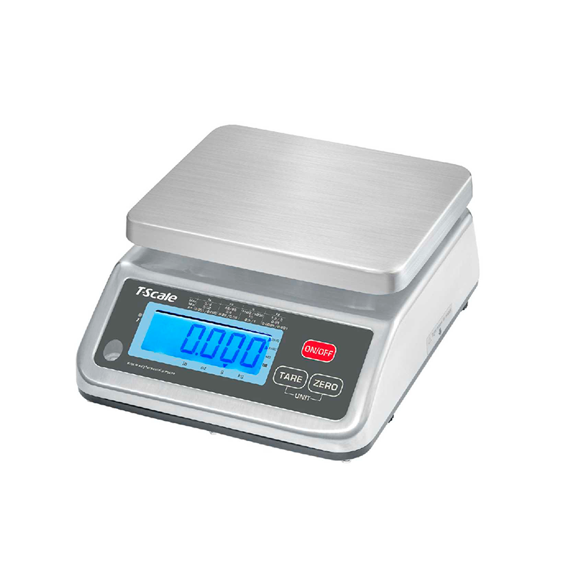 Balanza de precisión 6×0.0005 kg de acero inoxidable