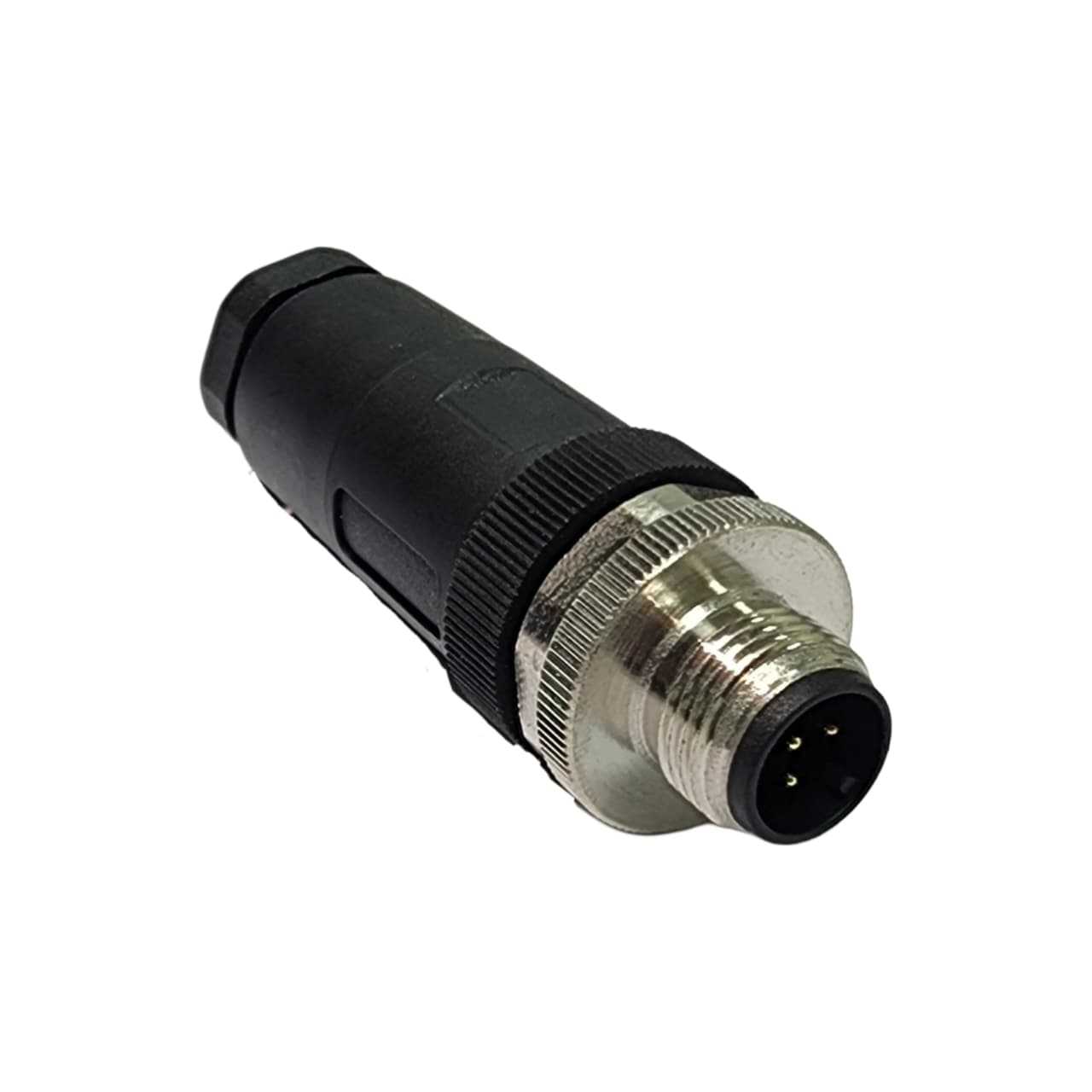 Conector recto M12 macho tipo A, de 5 contactos sin apantallamiento para PG9 - Imagen 5