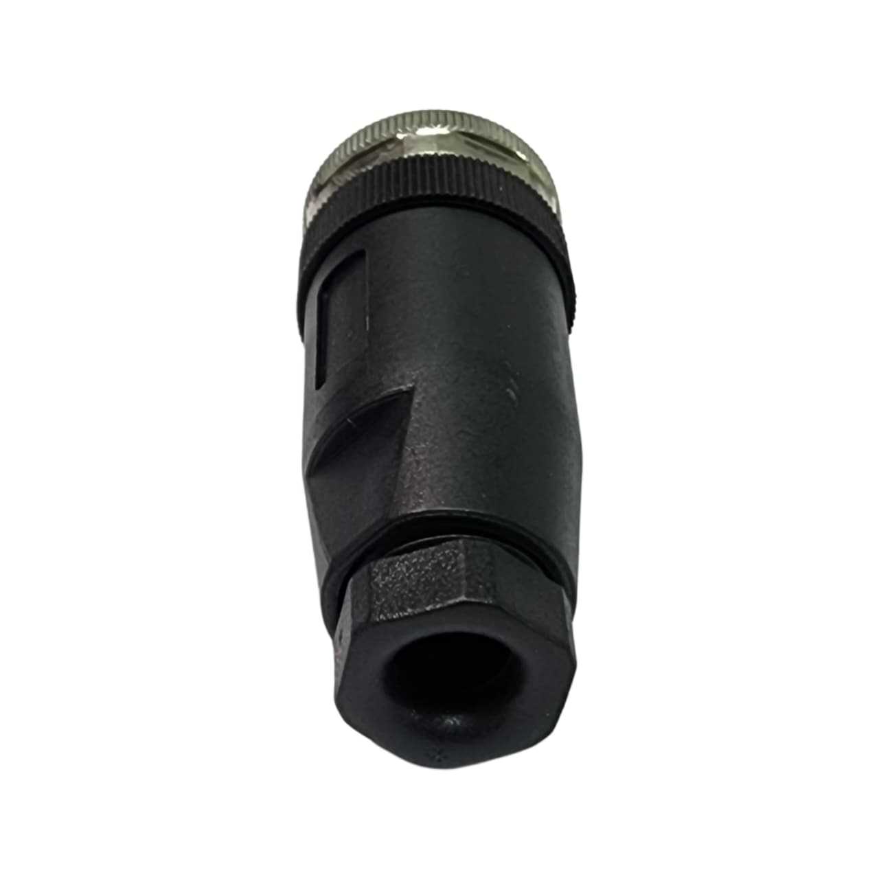 Conector recto M12 macho tipo A, de 5 contactos sin apantallamiento para PG7