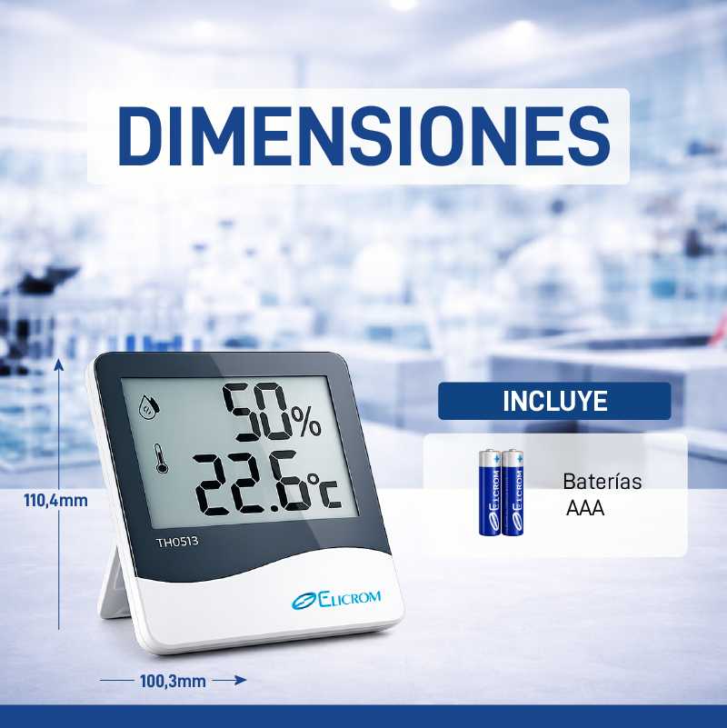 Termohigrómetro digital TH0513 - Imagen 3