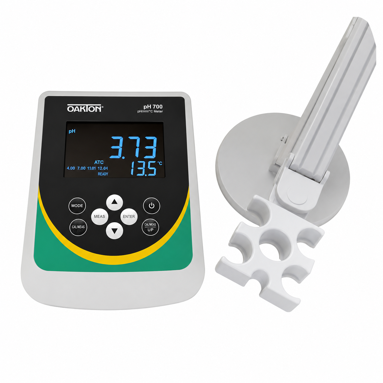 Medidor de sobremesa Oakton pH 700 con sondas y soporte