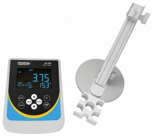 Medidor multiparametro de mesa PC700 con electrodo de Ph/temperatura, Conductividad y soporte para Electrodo