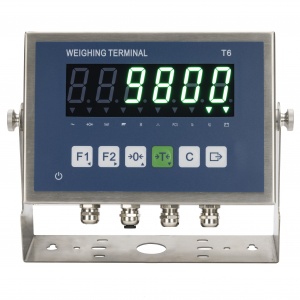 Indicador de peso con pantalla LCD modelo T6, con Ethernet TCP/IP - ELICROM