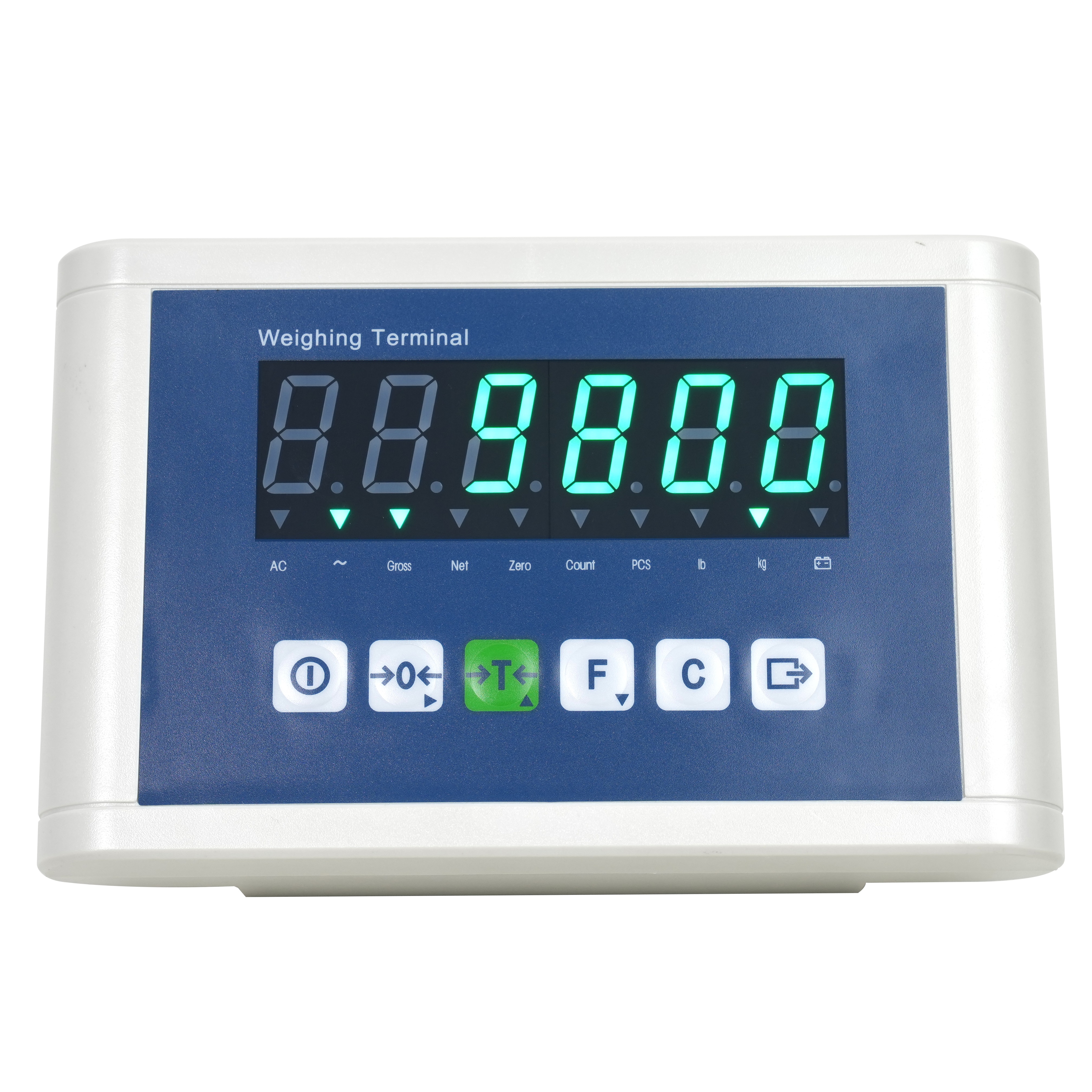 Indicador de peso con pantalla LCD modelo T3 con RS232 - ELICROM