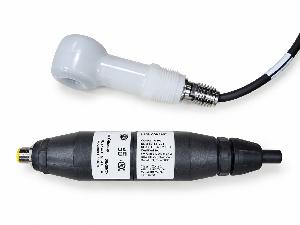Sensor de conductividad inductivo,digital, de montaje convertible, material de PVDF